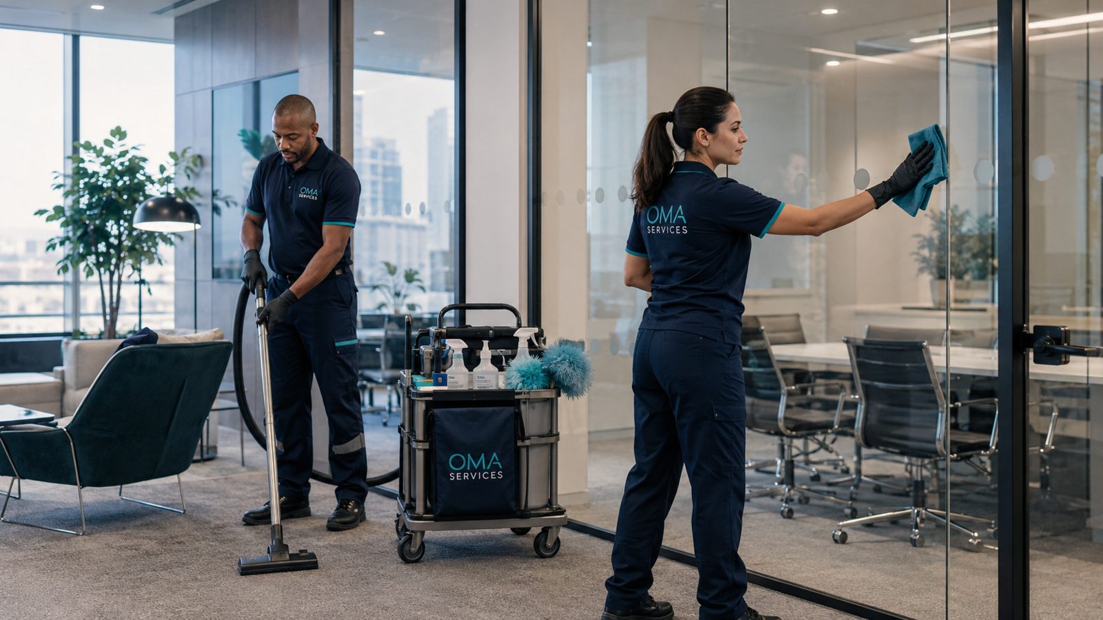 Mise en situation : agents OMA Services en intervention